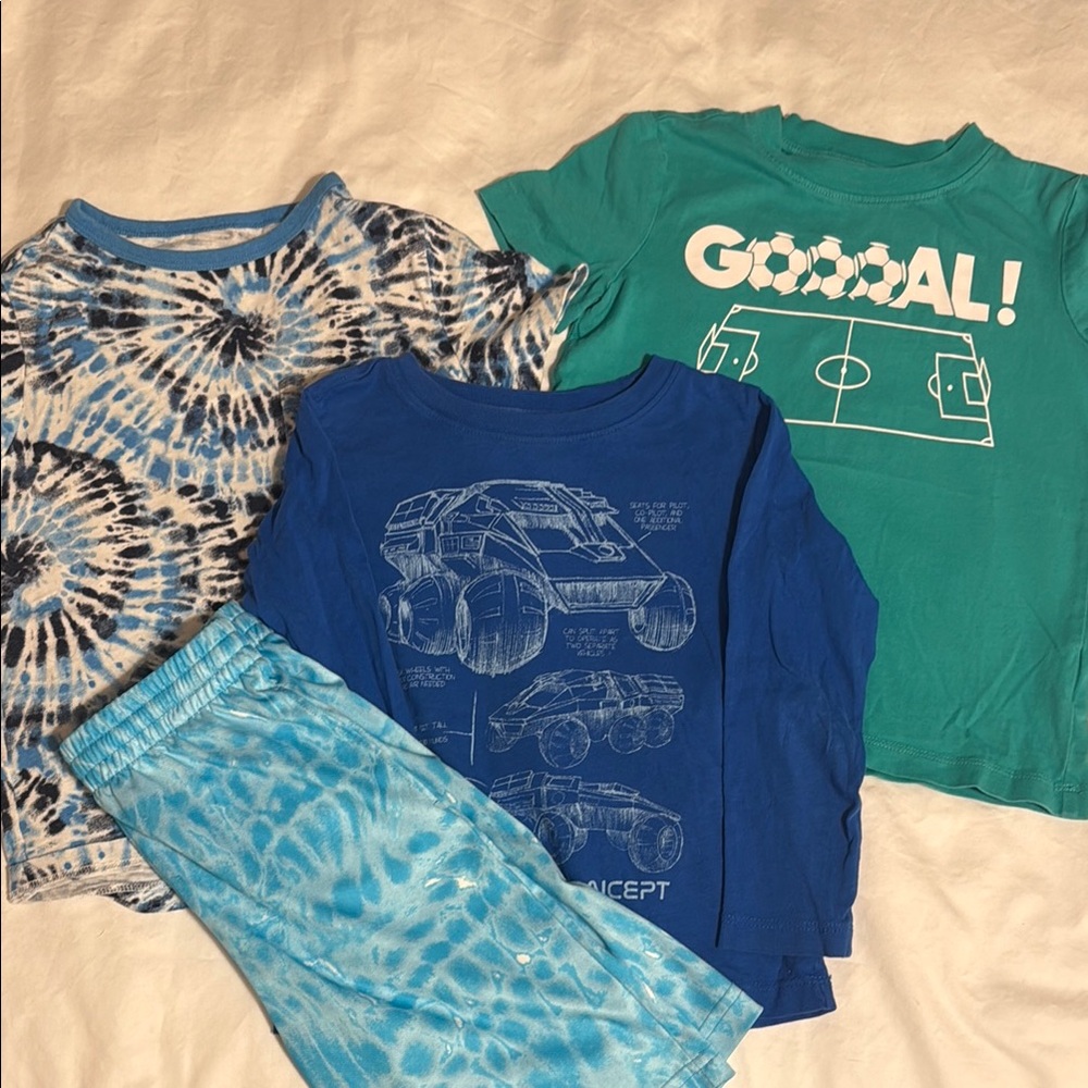 Lands' End -Shades of Blue & Green Kids' Set